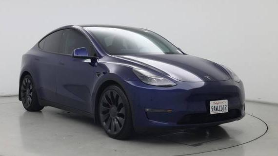 TESLA MODEL Y 2022 7SAYGDEF9NF348409 image